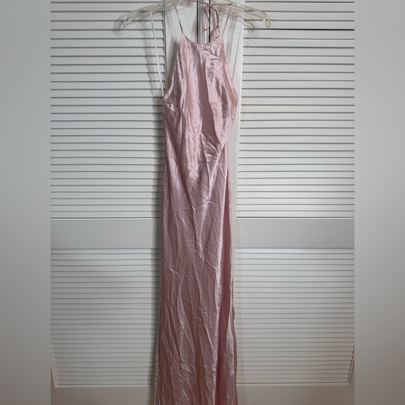 Reformation Jeany Silk Dress in Cherry Blossom Brand New - Picture 6 of 8